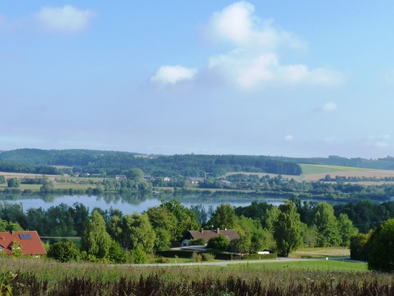 Blick von Wolfsberg auf den Rottauensee