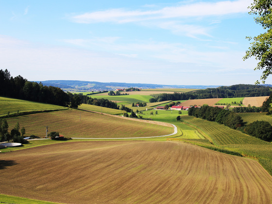 Ausblick auf der Tour