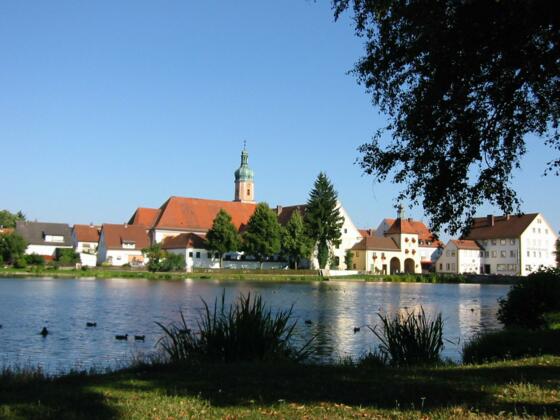 Blick auf Allersberg