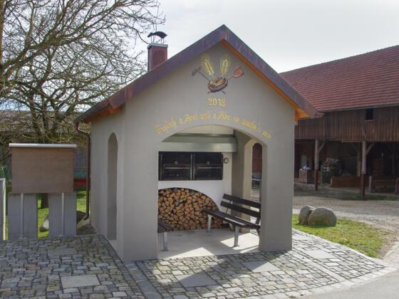 Holzbackofen in Pleisberg 2017