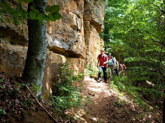 Sandsteinfelsen am Teufelskeller