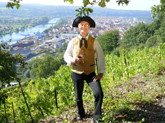 Wengertsschütz im Weinberg