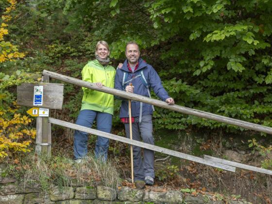 Auf hoch zur Kapelle "Herrin der Berge" auf dem Europäischen Kulturweg
