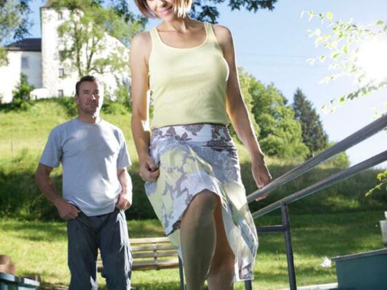 Tretanlage im Schloss-Aktiv-Park Bad Grönenbach