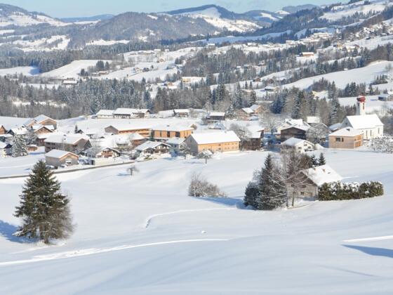 Winterlandschaft Krumbach