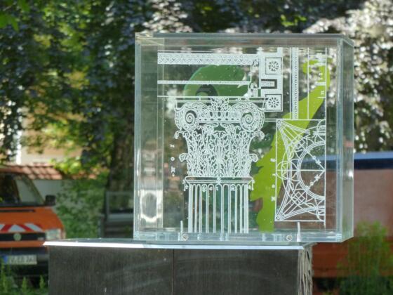 Eingangsstele Lindenberg