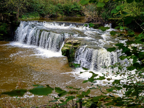 Wasserfall an der Leiblach