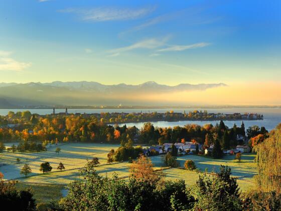 Blick auf die Insel Lindau