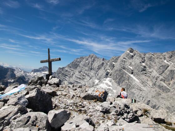 Großer Hundstod, Süd- und Mittelspitze des Watzmann