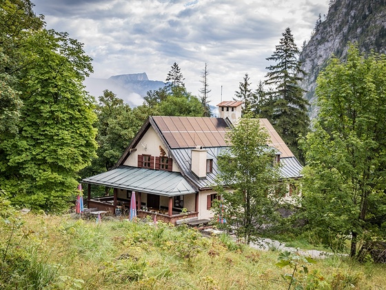 Das Wimbachschloss im Bergsteigerdorf Ramsau