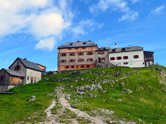 Das Watzmannhaus im Bergsteigerdorf Ramsau