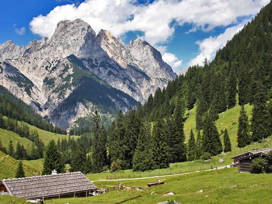 Die Bindalm im Nationalpark Berchtesgaden
