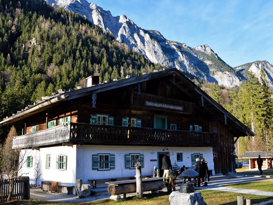 Das Klausbachhaus im Nationalpark Berchtesgaden