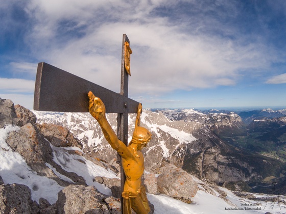Gipfelkreuz am Hocheck