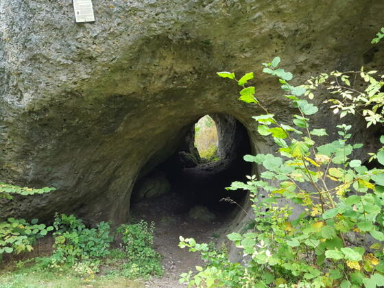 Das Pferdsloch im Tiefen Grund bei Tüchersfeld