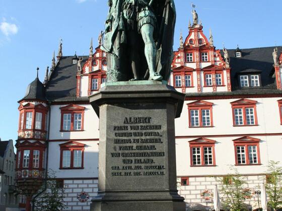 Prinz-Albert-Denkmal - Marktplatz Coburg