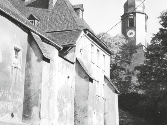 Inkurabel und Lorenzkirche 1956