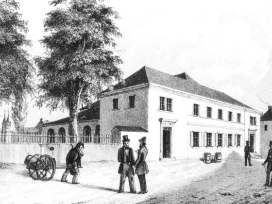 Georg Könitzer: Die Bürgergesellschaft, um 1855