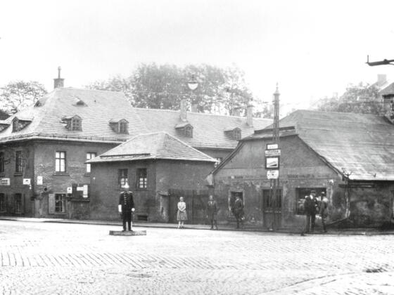 Das Rote Ross um 1910