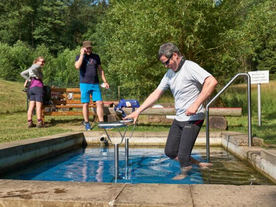 Kneippanlage bei Ebersbach