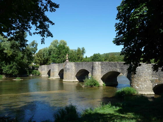 Balthasar Neumann Brücke in Tauberrettersheim