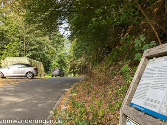 Wanderparkplatz an der Neumühle
