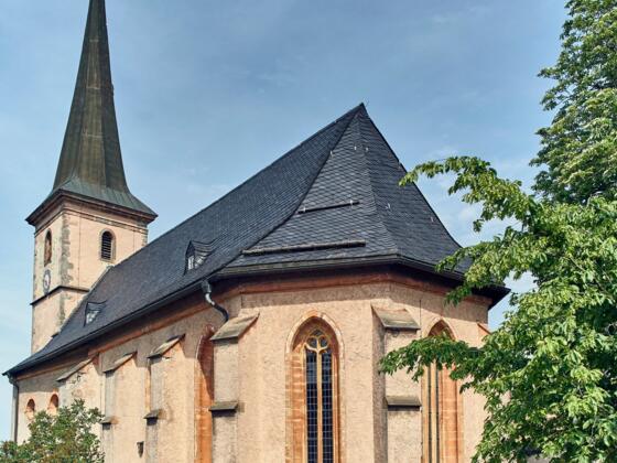 Die Evangelische Dreifaltigkeitskirche in Presseck