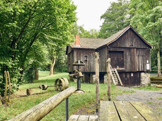 Die Alte Schneidmühle am Hochofen in Stadtsteinach