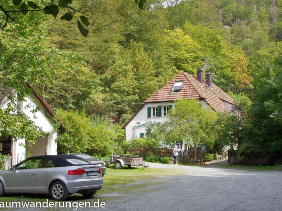 Wanderparkplatz an der Waldschänke