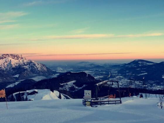 Sonnaufgang am Rossfeld 