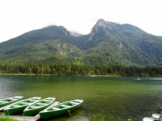 Ausblicke auf Hintersee und Hochkalter