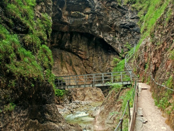 In der Almbachklamm