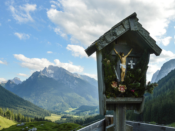 Das Almkreuz auf der Mordaualm