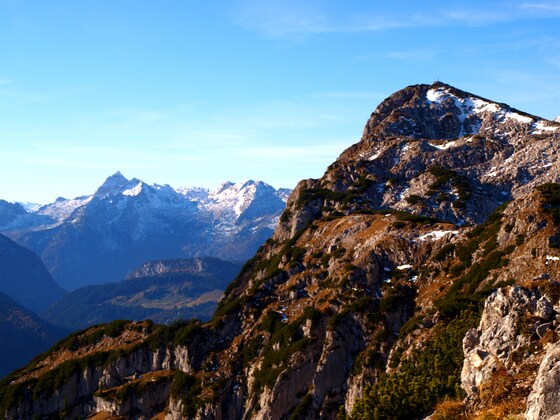 Lahnerkopf 1953 m mit Blick Schottmalhorn