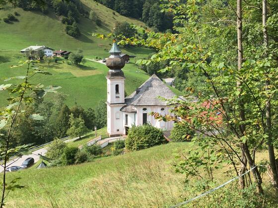 Blick zurück nach Maria Gern