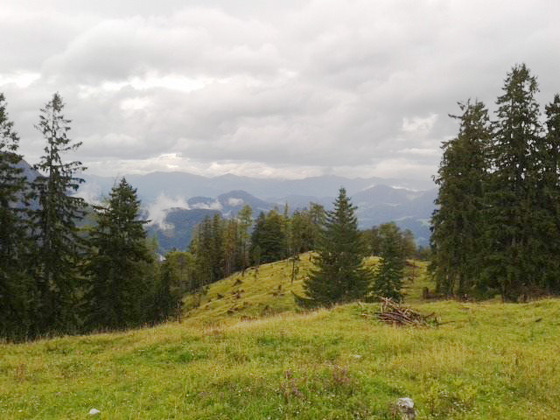 Aussicht auf die Umgebung von Bischofswiesen