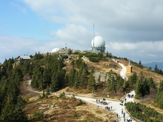 Blick auf den großen Arber