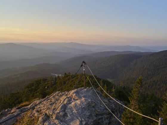 Sonnenaufgang am Großen Arber