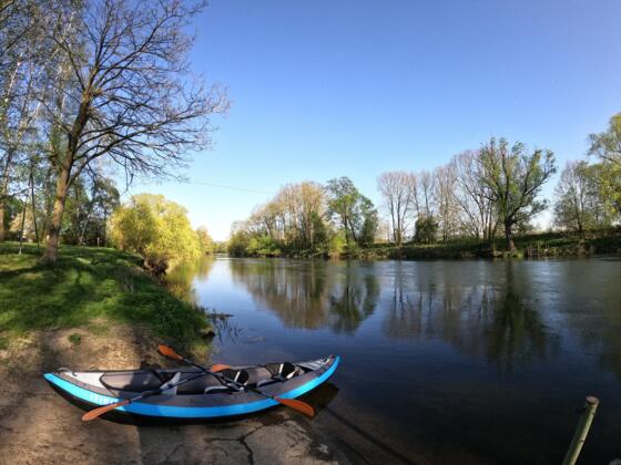 Bootsanlegestelle am Main in Nedensdorf