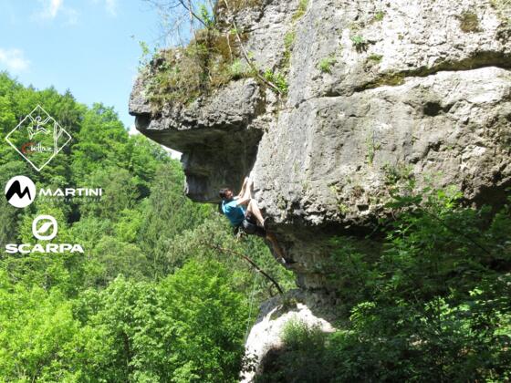 spektakuläre Klettermeter im Frühstücks TV