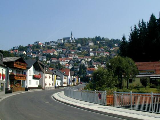 Ortseinfahrt nach Wilhemsthal