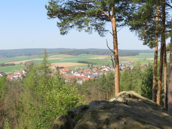 Blick vom Christenstein