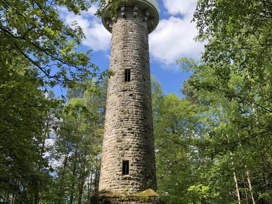 Der Lucas-Cranach-Turm auf dem Kaltbucher Knock