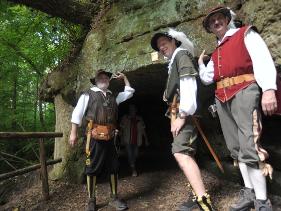 Wallensteiner vor der Löwengrube