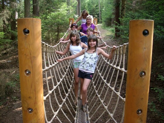 Ein kleiner Familienausflug in den Barfußpfad Enderndorf.
