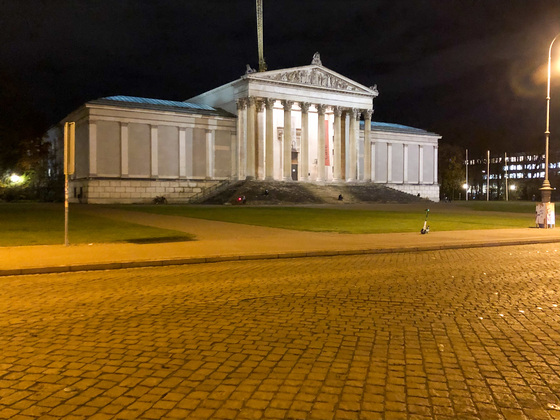 Das Café Glyptothek befindet sich derzeit in der Staatlichen Antikensammlung