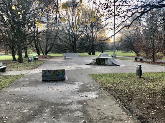 Der Skatepark Hirschgarten