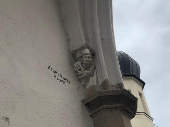 Kragenköpfe im Karlstor - Franz Xaver Krenkl beobachtet das Treiben