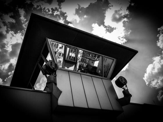 Wachturm der JVA Stadelheim