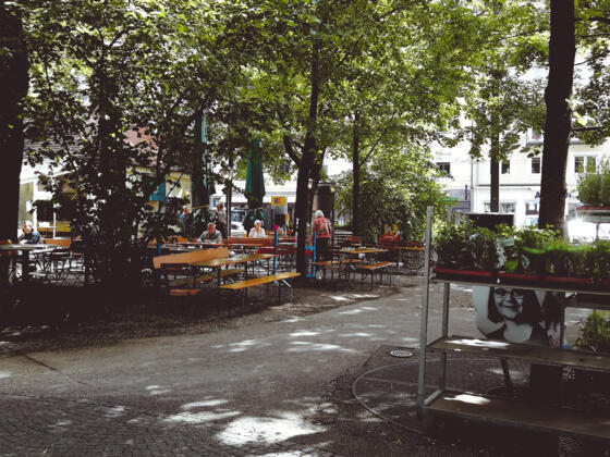 Biergarten am Elisabethplatz